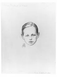 Arthur Rimbaud (1854-91) im Alter von 12 Jahren, 29. April 1897, Roche